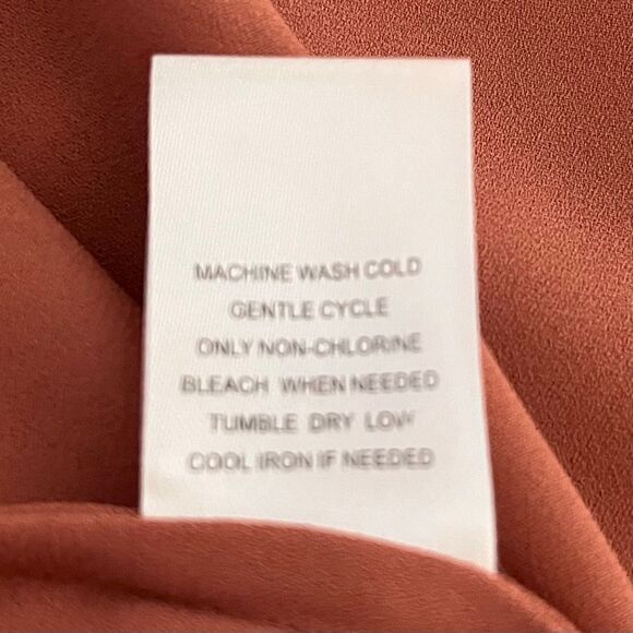 Daniel Rainn Jubilee Blouse  Burnt Orange   Size M   NWT - Picture 5 of 5